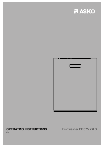 Manual Asko DBI675THXXLS Dishwasher