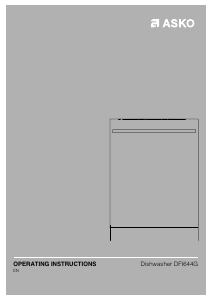 Manual Asko DFI644B Dishwasher