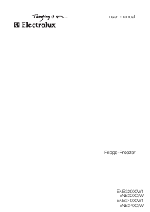 Manual Electrolux ENB34003W Fridge-Freezer