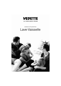 Mode d’emploi Vedette VLH727 Lave-vaisselle