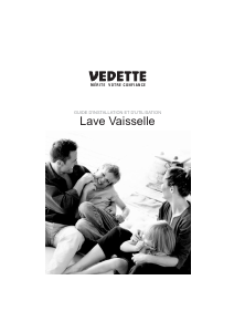 Mode d’emploi Vedette VLS506 Lave-vaisselle