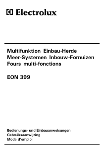 Handleiding Electrolux EON399X Fornuis