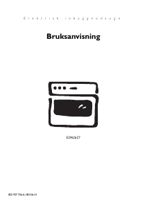 Bruksanvisning Electrolux EON2627X Spis