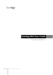 Bruksanvisning Synology DS214 NAS