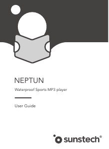 Mode d’emploi Sunstech NEPTUN Lecteur Mp3