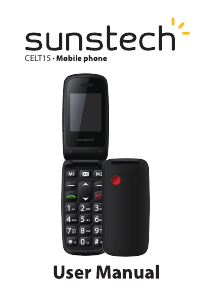Manual de uso Sunstech CELT15 Teléfono móvil
