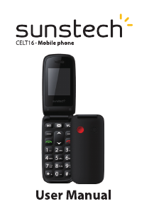 Mode d’emploi Sunstech CELT16 Téléphone portable