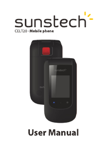 Manual Sunstech CELT20 Telefone celular