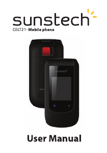 Manual Sunstech CELT21 Telefone celular