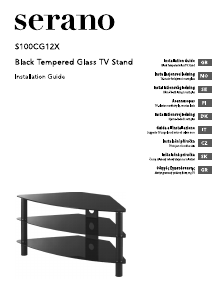 Manual Serano S100CG12X TV Bench