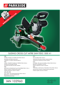 Manual Parkside IAN 102960 Mitre Saw