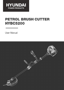 Manual Hyundai HYBC5200 Brush Cutter