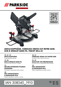 Manual Parkside IAN 308540 Mitre Saw