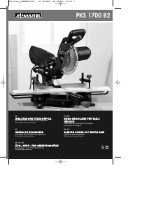 Manual Parkside PKS 1700 B2 Mitre Saw