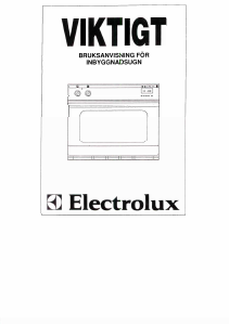 Bruksanvisning Electrolux CO461 Ugn