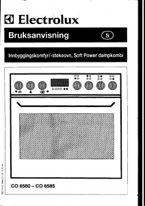 Bruksanvisning Electrolux CO6580ED Ugn