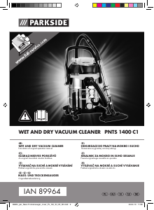Manual Parkside PNTS 1400 C1 Vacuum Cleaner