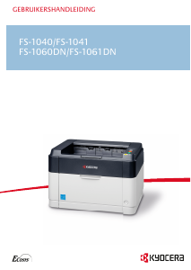 Handleiding Kyocera FS-1041 Printer