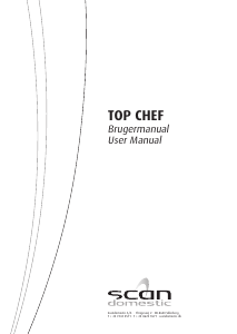 Handleiding Scandomestic Top Chef Standmixer