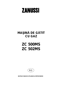 Manual Zanussi ZC500MS Aragaz