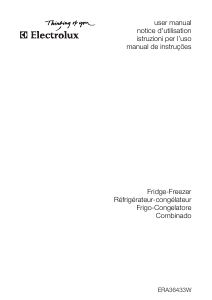 Manuale Electrolux ERA36433W Frigorifero-congelatore