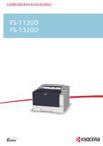 Handleiding Kyocera FS-1120D Printer