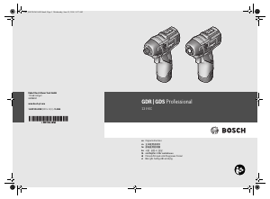 Hướng dẫn sử dụng Bosch GDR 12V-EC Tuốc-nơ-vít