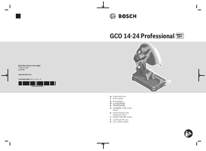 Panduan Bosch GCO 14-24 Cut Off Saw