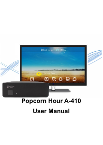 Bruksanvisning Popcorn Hour A-410 Mediaspelare