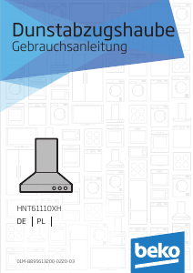 Bedienungsanleitung BEKO HNT61110XH Dunstabzugshaube