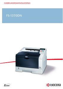 Handleiding Kyocera FS-1370DN Printer