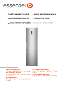 Manual Essentiel B ERCVE 200-60v1 Fridge-Freezer