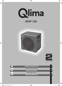 Manual Qlima SPHP 130 Heater
