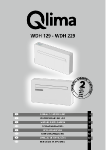Manuale Qlima WDH 129 Condizionatore d’aria