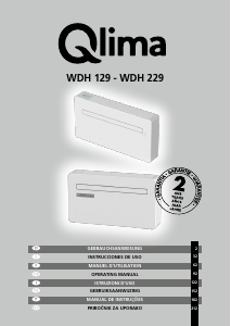 Manual Qlima WDH 229 Ar condicionado