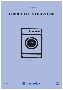 Manuale Electrolux EW1266W Lavasciuga