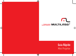 Manual Multilaser TV001 Projetor