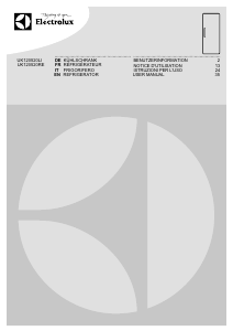 Manuale Electrolux UK120520RE Frigorifero