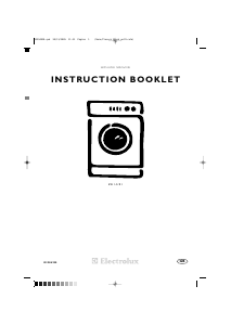 Manual Electrolux EW1418I Washing Machine