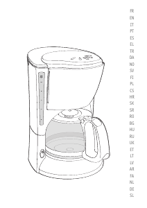 Bedienungsanleitung SEB CM240100 Kaffeemaschine