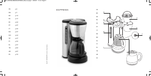 Manual de uso SEB CI430B00 Express Máquina de café