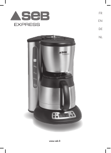 Bedienungsanleitung SEB CM425D31 Express Kaffeemaschine