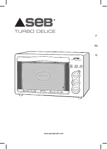 Bedienungsanleitung SEB OV100400 Turbo Delice Backofen