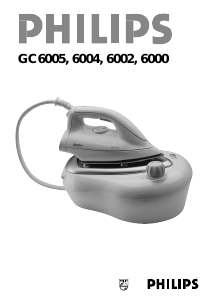 Käyttöohje Philips GC6002 Silitysrauta