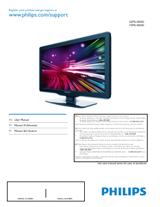 Mode d’emploi Philips 22PFL4505D Téléviseur LED