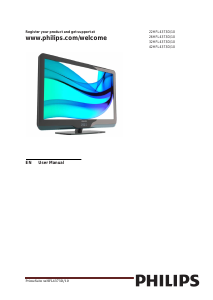 Handleiding Philips 26HFL4373D LCD televisie