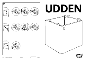 Kasutusjuhend IKEA UDDEN Alumine kapp