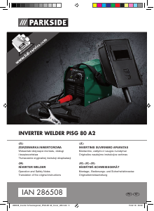 Manual Parkside PISG 80 A2 Welder