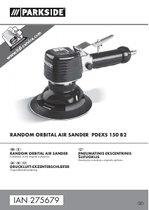 Manual Parkside IAN 275679 Random Orbital Sander