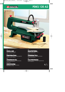 Handleiding Parkside PDKS 120 A2 Figuurzaag